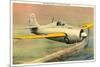 Grunman F4F3 U.S. Navy Fighter-null-Mounted Premium Giclee Print