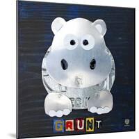 Grunt The Hippo-Design Turnpike-Mounted Giclee Print