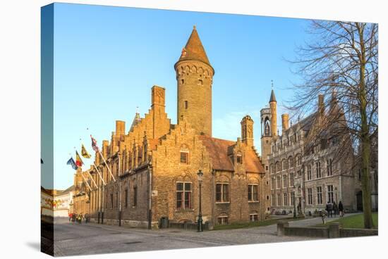 Gruuthuse Museum, Historic Center of Bruges, UNESCO World Heritage Site, Belgium, Europe-G&M-Stretched Canvas