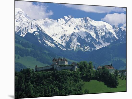 Gruyeres, Canton Fribourg, Switzerland-Jon Arnold-Mounted Photographic Print