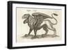 Gryphus, or Greiff, Classified by Johnstone as a Bird-null-Framed Art Print