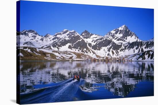 Grytviken Whaling Station, King Edward Cove, South Georgia, South Atlantic, Polar Regions-Geoff Renner-Stretched Canvas