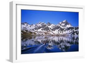 Grytviken Whaling Station, King Edward Cove, South Georgia, South Atlantic, Polar Regions-Geoff Renner-Framed Photographic Print