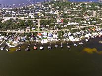 Aerial View of Perdido Key Beach and Ono Island-GTD7-Framed Stretched Canvas