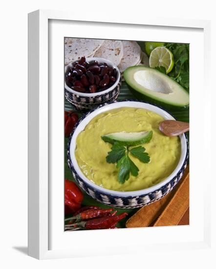 Guacamole Sauce, Mexican Food, Mexico, North America-Tondini Nico-Framed Photographic Print