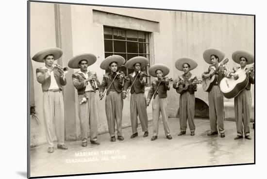 Guadalajara Mariachis, Mexico-null-Mounted Art Print