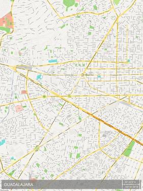 guadalajara mexico map