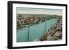 Guadalquivir River in Seville, Spain-null-Framed Art Print