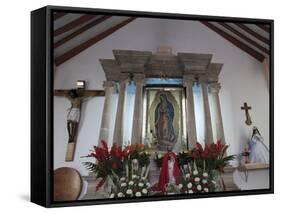 Guadalupe Chapel, Church of Ojeda, a Major Pilgrimage Site, Taxco, Guerrero State, Mexico-Wendy Connett-Framed Stretched Canvas