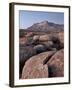 Guadalupe Peak and El Capitan at Dusk, Guadalupe Mountains National Park, Texas, USA, North America-James Hager-Framed Photographic Print