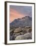 Guadalupe Peak and El Capitan at Sunset, Guadalupe Mountains National Park, Texas, USA-James Hager-Framed Photographic Print