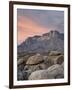 Guadalupe Peak and El Capitan at Sunset, Guadalupe Mountains National Park, Texas, USA-James Hager-Framed Photographic Print