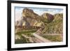 Guadalupe Peak, Carlsbad Caverns, New Mexico-null-Framed Art Print