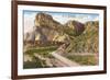 Guadalupe Peak, Carlsbad Caverns, New Mexico-null-Framed Premium Giclee Print