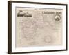 Guadeloupe Map-null-Framed Photographic Print