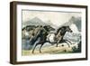 Guaicuru Riders-Jean Baptiste Debret-Framed Art Print