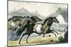 Guaicuru Riders-Jean Baptiste Debret-Mounted Art Print