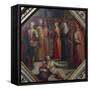 Gualdrada Refusing to Kiss Emperor Otto IV-null-Framed Stretched Canvas