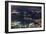 Guanabara Bay at Night, Rio De Janeiro..-Jon Hicks-Framed Photographic Print