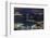 Guanabara Bay at Night, Rio De Janeiro..-Jon Hicks-Framed Photographic Print