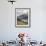 Guanaco (Lama Guanicoe) with Mountains and Lago Nordenskjsld in Background, Chile, South America-James Hager-Framed Photographic Print displayed on a wall