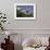 Guanaco on steep slope, Torres del Paine National Park, Chile, Patagonia, Patagonia-Adam Jones-Framed Photographic Print displayed on a wall