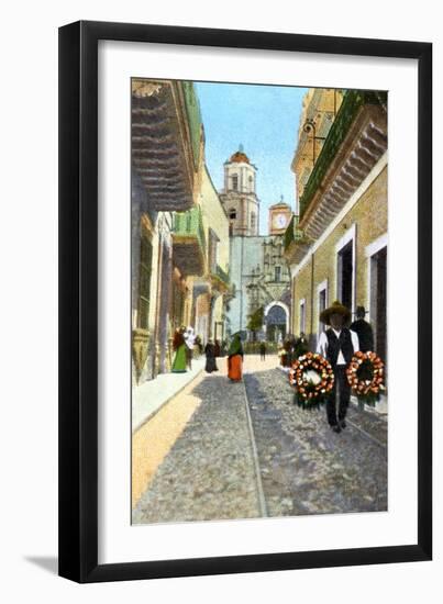 Guanajuata, Mexico, 1910-Fred Harvey-Framed Giclee Print