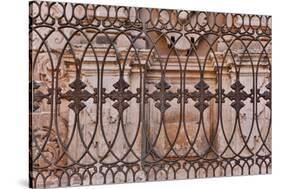 Guanajuato in Central Mexico. Buildings with fancy ironwork-Darrell Gulin-Stretched Canvas