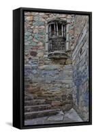 Guanajuato in Central Mexico. Small alley with stairs-Darrell Gulin-Framed Stretched Canvas