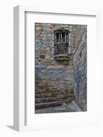 Guanajuato in Central Mexico. Small alley with stairs-Darrell Gulin-Framed Photographic Print