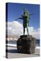 Guanche Statue, Candelaria, Tenerife, 2007-Peter Thompson-Stretched Canvas