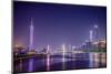 Guangzhou, China Skyline on the Pearl River.-SeanPavonePhoto-Mounted Photographic Print
