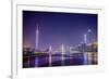 Guangzhou, China Skyline on the Pearl River.-SeanPavonePhoto-Framed Photographic Print