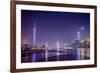 Guangzhou, China Skyline on the Pearl River.-SeanPavonePhoto-Framed Photographic Print