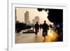 Guangzhou Cyclists-Charles Bowman-Framed Photographic Print