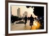 Guangzhou Cyclists-Charles Bowman-Framed Photographic Print