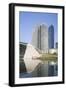 Guangzhou Opera House and Skyscrapers in Zhujiang New Town, Tian He, Guangzhou, Guangdong, China-Ian Trower-Framed Premium Photographic Print