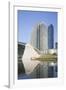 Guangzhou Opera House and Skyscrapers in Zhujiang New Town, Tian He, Guangzhou, Guangdong, China-Ian Trower-Framed Photographic Print