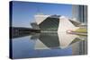 Guangzhou Opera House in Zhujiang New Town, Tian He, Guangzhou, Guangdong, China, Asia-Ian Trower-Stretched Canvas