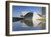 Guangzhou Opera House in Zhujiang New Town, Tian He, Guangzhou, Guangdong, China, Asia-Ian Trower-Framed Photographic Print