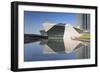 Guangzhou Opera House in Zhujiang New Town, Tian He, Guangzhou, Guangdong, China, Asia-Ian Trower-Framed Photographic Print