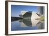 Guangzhou Opera House in Zhujiang New Town, Tian He, Guangzhou, Guangdong, China, Asia-Ian Trower-Framed Photographic Print