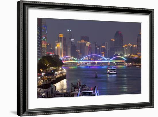 Guangzhou Riverscape 1-Charles Bowman-Framed Photographic Print