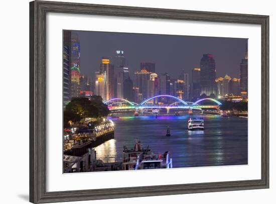 Guangzhou Riverscape 1-Charles Bowman-Framed Photographic Print