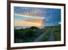 Guantanamo Bay, Cuba - Lighthouse in the Distance-Lantern Press-Framed Art Print