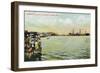 'Guantanamo Bay, Cuban Girls Fishing at Caimanera, Cuba', c1910-Unknown-Framed Giclee Print