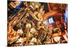 Guanyin Buddha at Yong Fu Temple with Rich Decorations in a Wide Angle Perspective-Andreas Brandl-Mounted Photographic Print