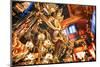 Guanyin Buddha at Yong Fu Temple with Rich Decorations in a Wide Angle Perspective-Andreas Brandl-Mounted Premium Photographic Print