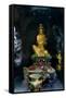 Guanyin Goddess-Charles Bowman-Framed Stretched Canvas