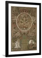 Guanyin sous deux formes : "Grand compatissant" et "Lune dans l'eau (Shuiyue)"-null-Framed Giclee Print